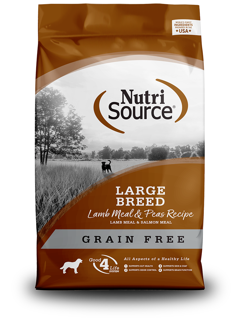 26LB Nutrisource Grain Fress Large Breed Lamb/Pea - Health/First Aid